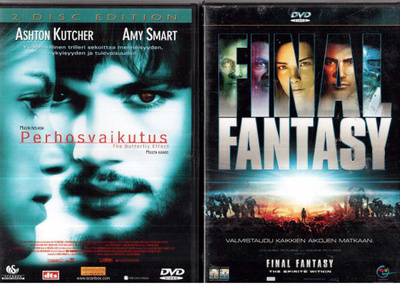 2 KPL DVD ELOKUVIA