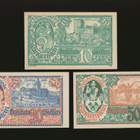 Itävalta Notgeld 10, 20, 50 Heller, Langenstein 1920 - pikkukuva 1