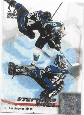 1999-00 Pacific Omega #107 Stephane Fiset LA Kings MV