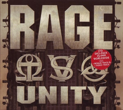 Rage - Unity (CD+2) NEAR MINT!! Limited Edition