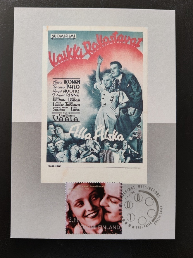 1996 Postin virallinen maksimikortti nro 30
