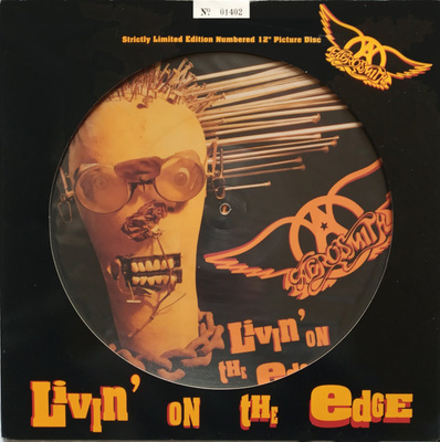 Aerosmith – Livin' On The Edge,Limited Edition, Numbered