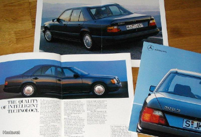 1989 Mercedes-Benz diesel-mallit esite - KUIN UUSI - 40 siv
