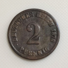 Saksa 2 Pfennig 1876A - pikkukuva 1