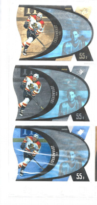 3 X ED JOVANOVSKI - 1997-98 SPx #21 -PERUS + SILVER + GOLD