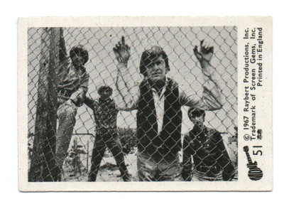 Purkkakuva MONKEES n:o 51 1967
