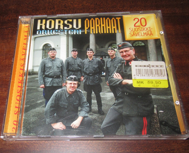 Korsu orkesteri Parhaat cd 20 suosikkisävelmää