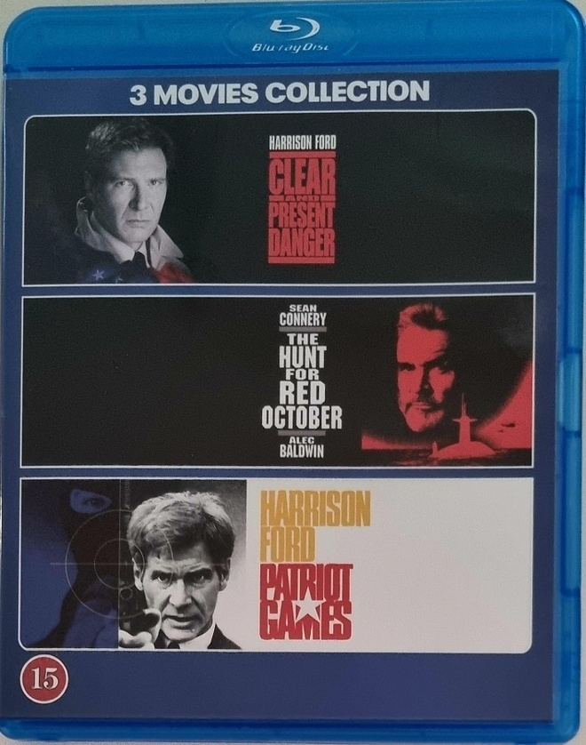 JACK RYAN 3 MOVIES COLLECTION BLU-RAY (3 DISC)