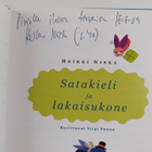 Heikki Niska : Satakieli ja lakaisukone (signeerattu, tek... - pikkukuva 3