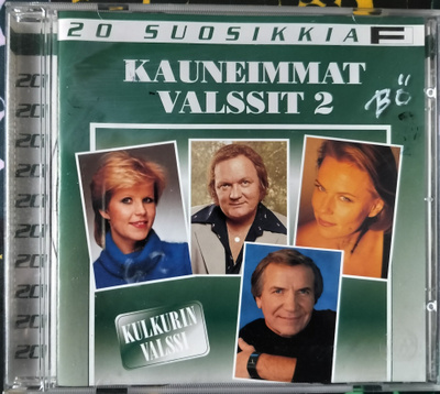 KAUNEIMMAT VALSSIT 2-20 Suosikkia-CD, v.2002 WARNER MUSIC
