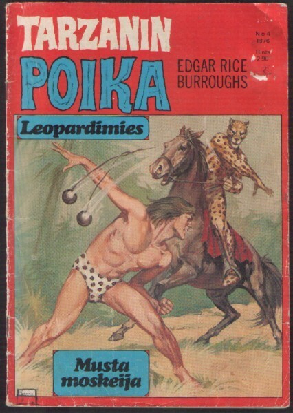Tarzanin poika 4/1976 Leopardimies / Musta moskeija