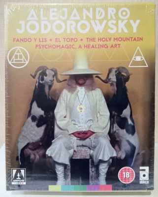 Alejandro Jodorowsky OOP Arrow video limited edition box