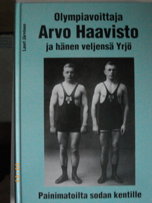 Olympiavoittaja Arvo Haavisto ja hänen veljensä Yrjö (6.5)