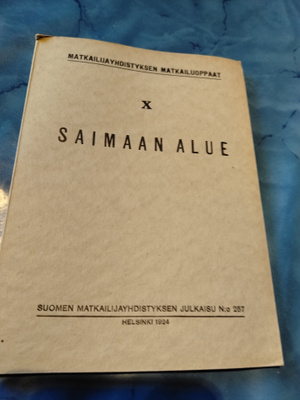matkailuyhdistyksen opas saimaan alue
