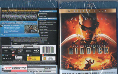 Riddickin Aikakirja (30 286) UUSI -FI- BLU-RAY nordic, vin