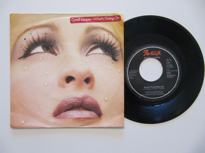 Cyndi Lauper – What's Going On7" sinkku