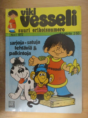VIKI VESSELI - kaksi suurta erikoisnumeroa vuodelta 1972