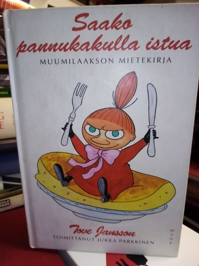Tove Jansson : Saako pannukakulla istua ( SIS POSTIKULU)