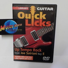 QUICK LICKS UP TEMPO ROCK, STYLE: JOE SATRIANI UUSI DVD - pikkukuva 1