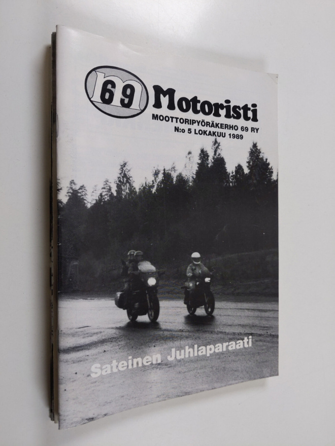 Motoristi vuosikerta 1989 (Puuttuu numero 6)