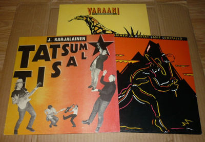 J. Karjalainen LP 3 kpl