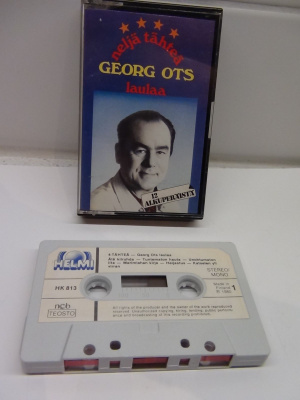 GEORG  OTS  LAULAA 12 ALKUPERÄISTÄ