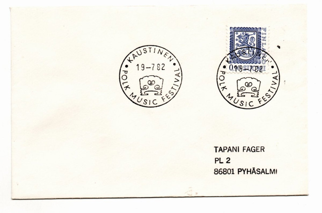 Kaustinen:  Folk Music Festival (erikoisleima 19.7.1982)