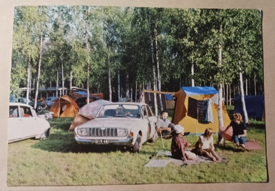 Oulu, Nallikarin leirintäalue / Camping, telttailijoita 1979
