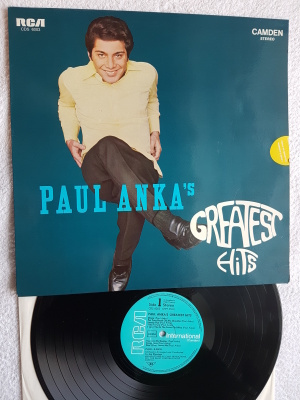 Paul Anka  – Paul Anka's Greatest Hits LP