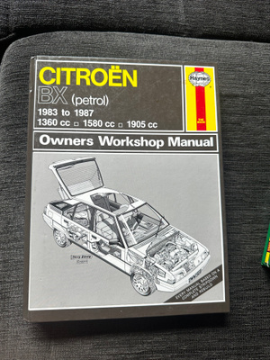 Haynes 908 Citroen BX 1983 - 1987 korjausopas