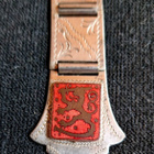Suomen Leijoakuna vintage taskukellon perä 1940-1960-luvulta - pikkukuva 2