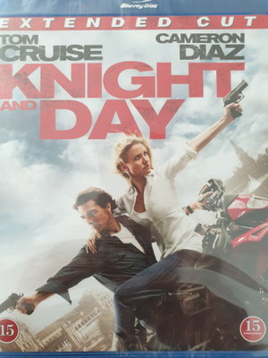 KNIGHT AND DAY BLU-RAY UUSI