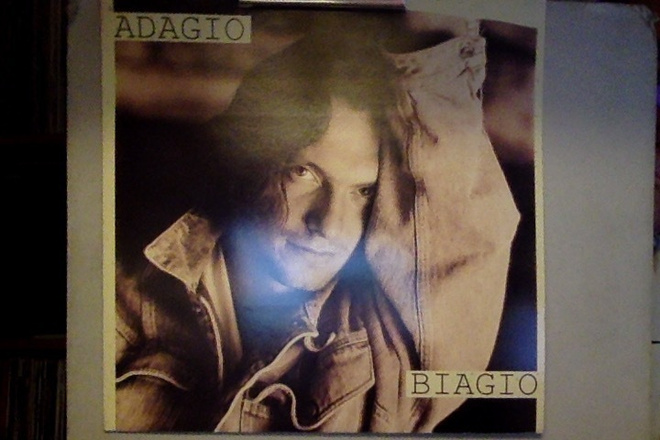 BIAGIO ANTONACCI  ::  ADAGIO BIAGIO  ::  VINYYLI  LP   1991