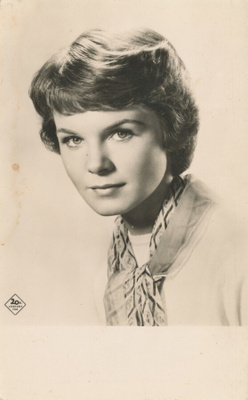 Filmitähti DIANE VARSI -vanha kortti