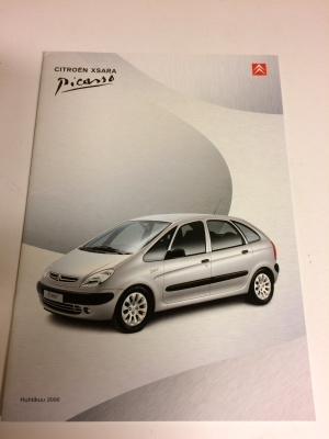 Citroen Xsara Picasso 4/2000 esite
