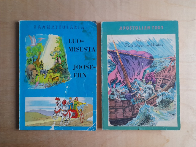 Raamattusarja - kristilliset sarjakuvat