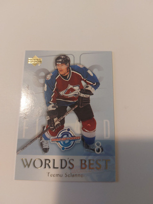 2004-05 Upper Deck World's Best #WB14 Teemu Selänne
