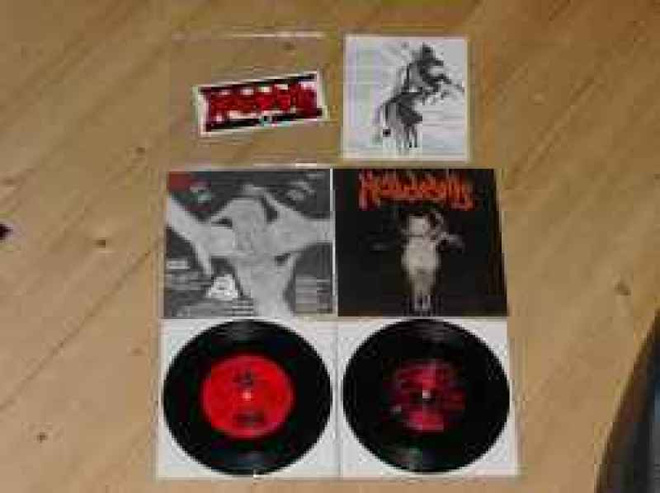 HELLDEVILS 1st 2 x EP -1996 -PSYCHOBILLY-COWPUNK #d/666