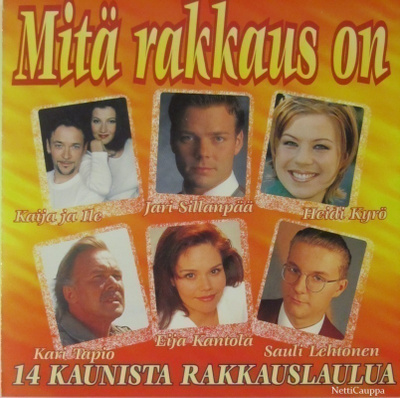 Kokoelma • Mitä rakkaus on • 14 kaunista rakkauslaulua CD