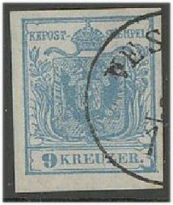 Itävalta Mi 5 X ( I Pl 1))