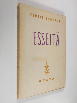 Kersti Bergroth : Esseitä
