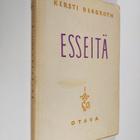 Kersti Bergroth : Esseitä - pikkukuva 1