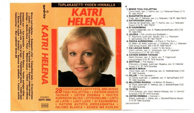 Katri Helena Tuplakasetti yhden hinnalla
