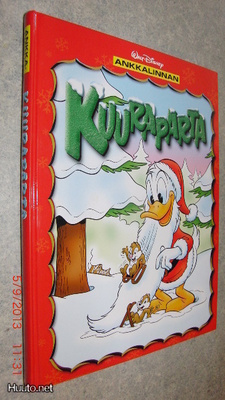 Ankkalinnan kuuraparta, hyvä kovakantinen kirja, SIISTI