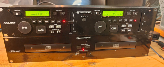 Omnitronic cdp-385 tupla CD
