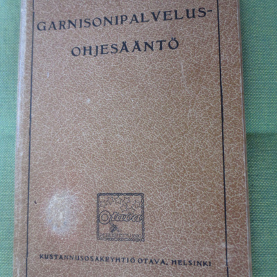 Garnisonipalvelusohjesääntö v.1919