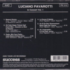 CD: Luciano Pavarotti in concert vol. 1 - pikkukuva 2