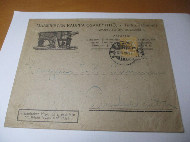 1919 Turku Maamiesten kauppa osakeyhtiö