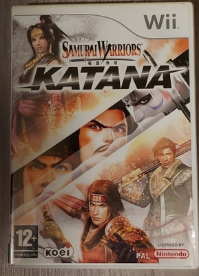 * Samurai Warriors Katana Wii / Wii U PAL CIB Lue Kuvaus