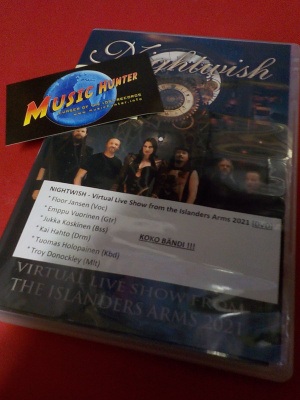 NIGHTWISH - VIRTUAL LIVE SHOW.. DVD KOKO BÄNDIN NIMMAREILLA